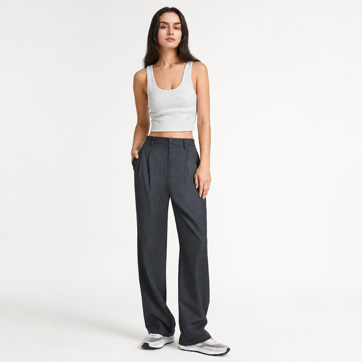Amira - Locker geschnittene Hose mit geradem Bein