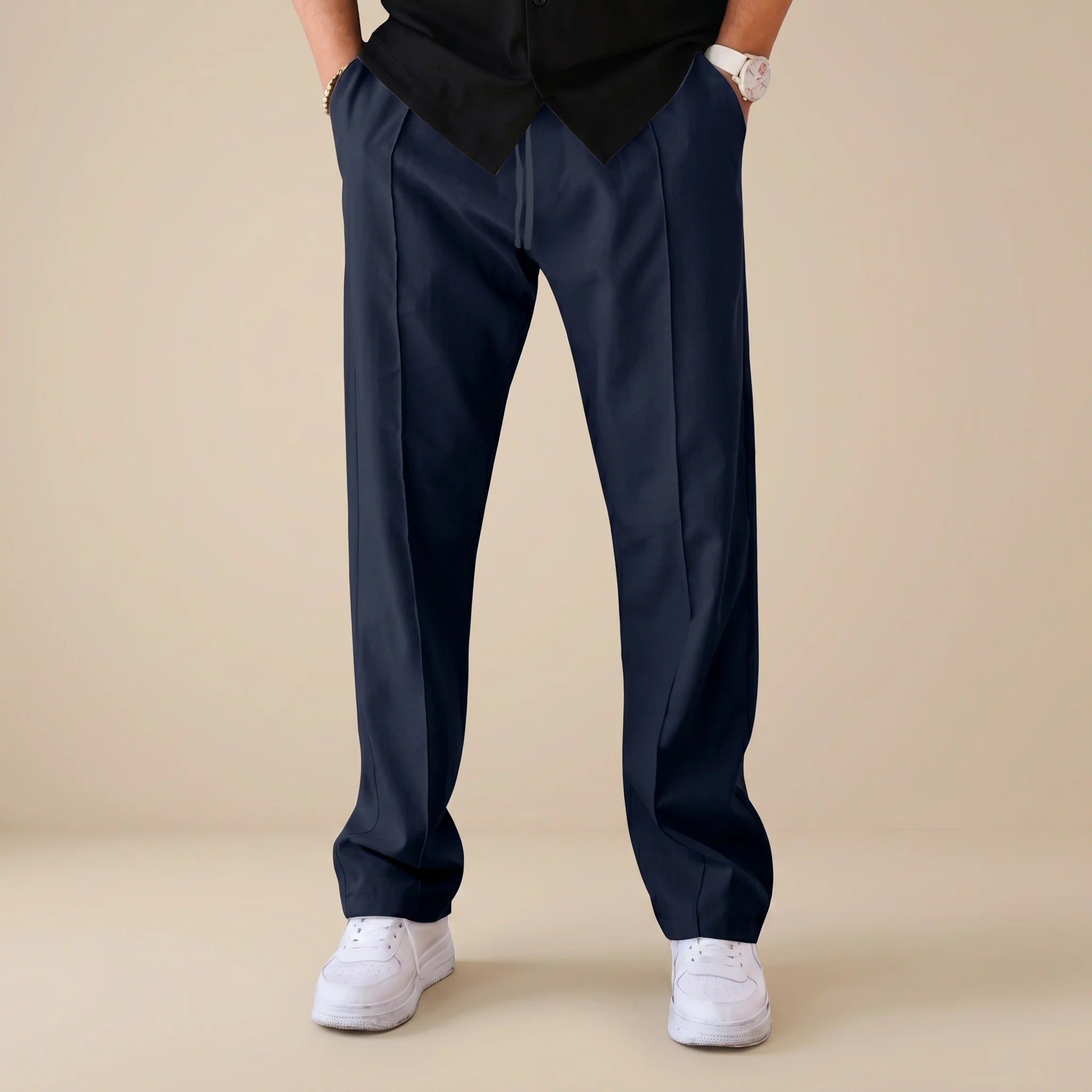 Chandler - Minimalistische Gerade Jogginghose