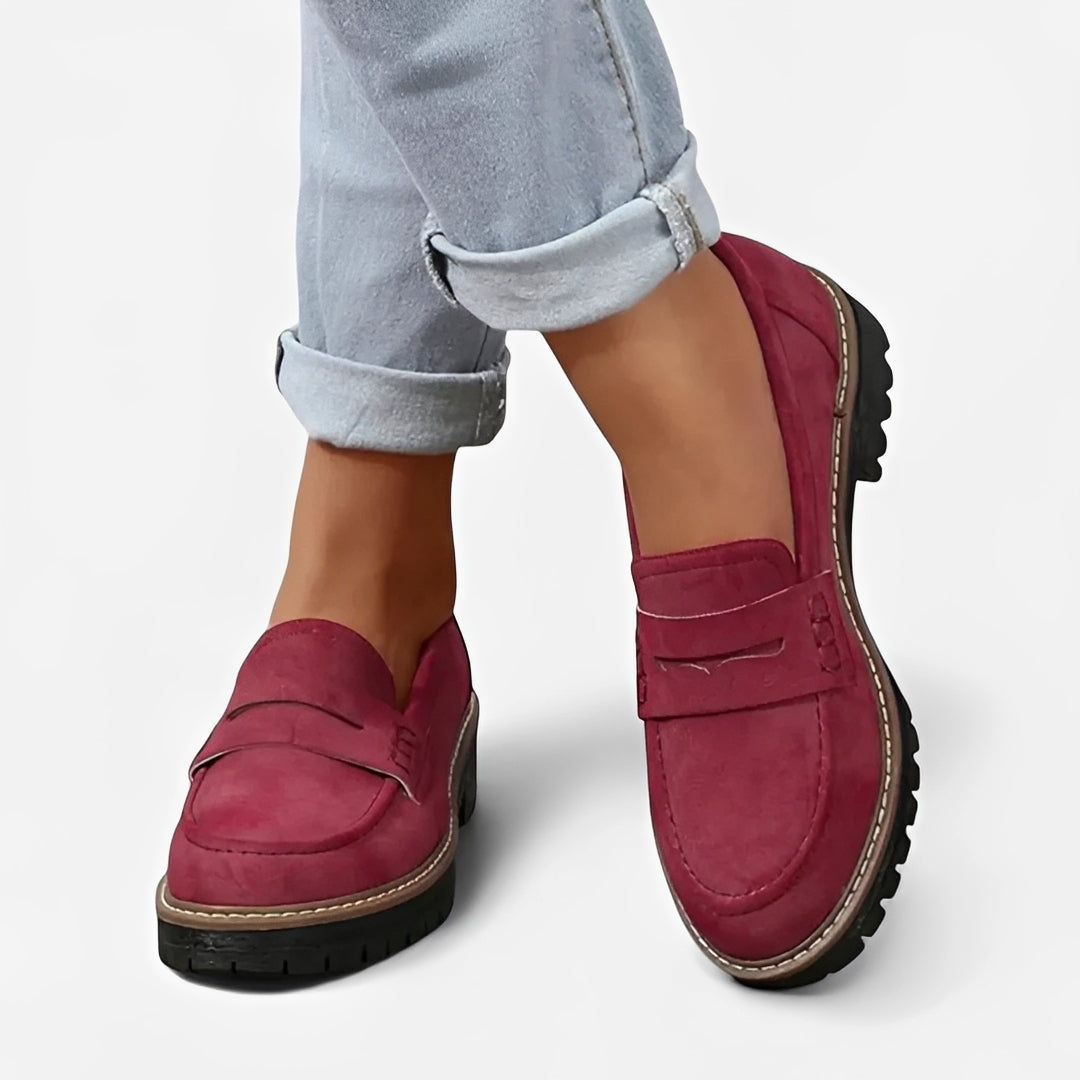 Gwen - Lässige flache Loafer