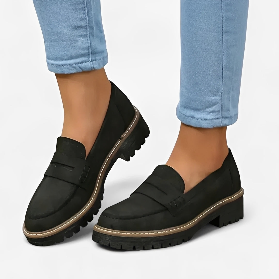 Gwen - Lässige flache Loafer