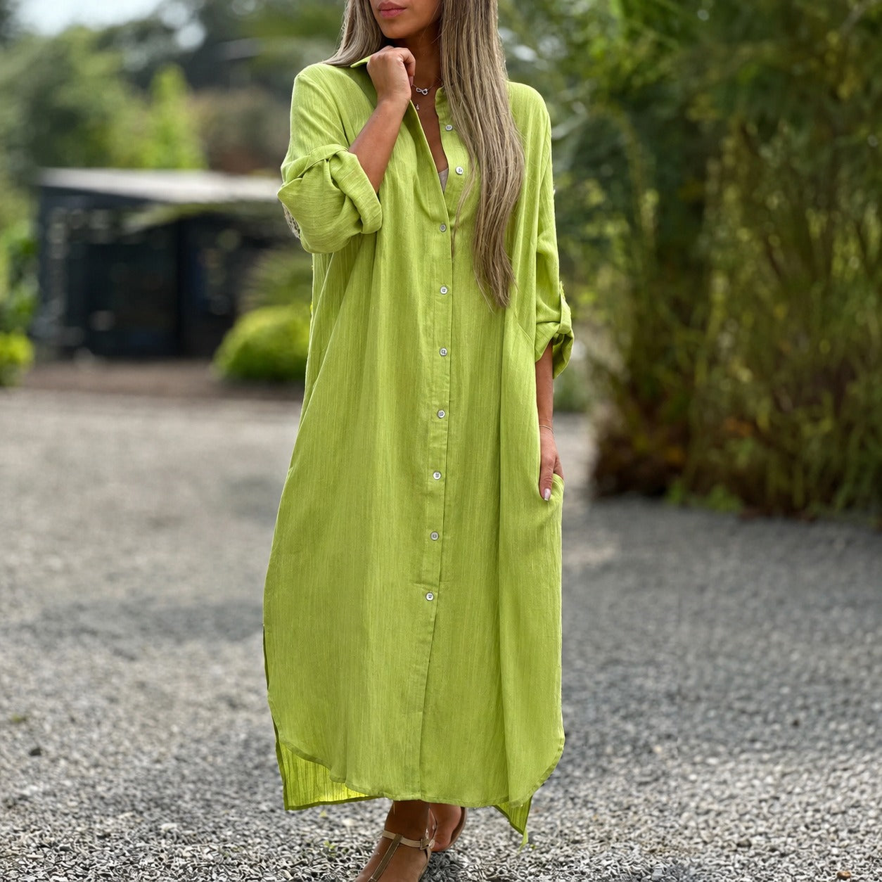 Sharon - Lässiges Weites Kleid