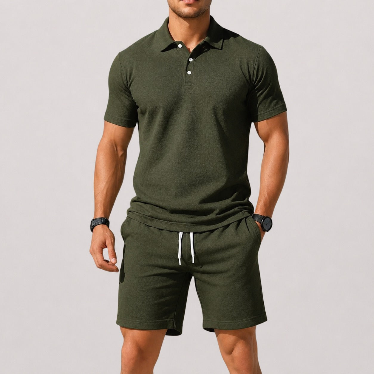 Hogan - Lässiges Polo-Lounge-Set