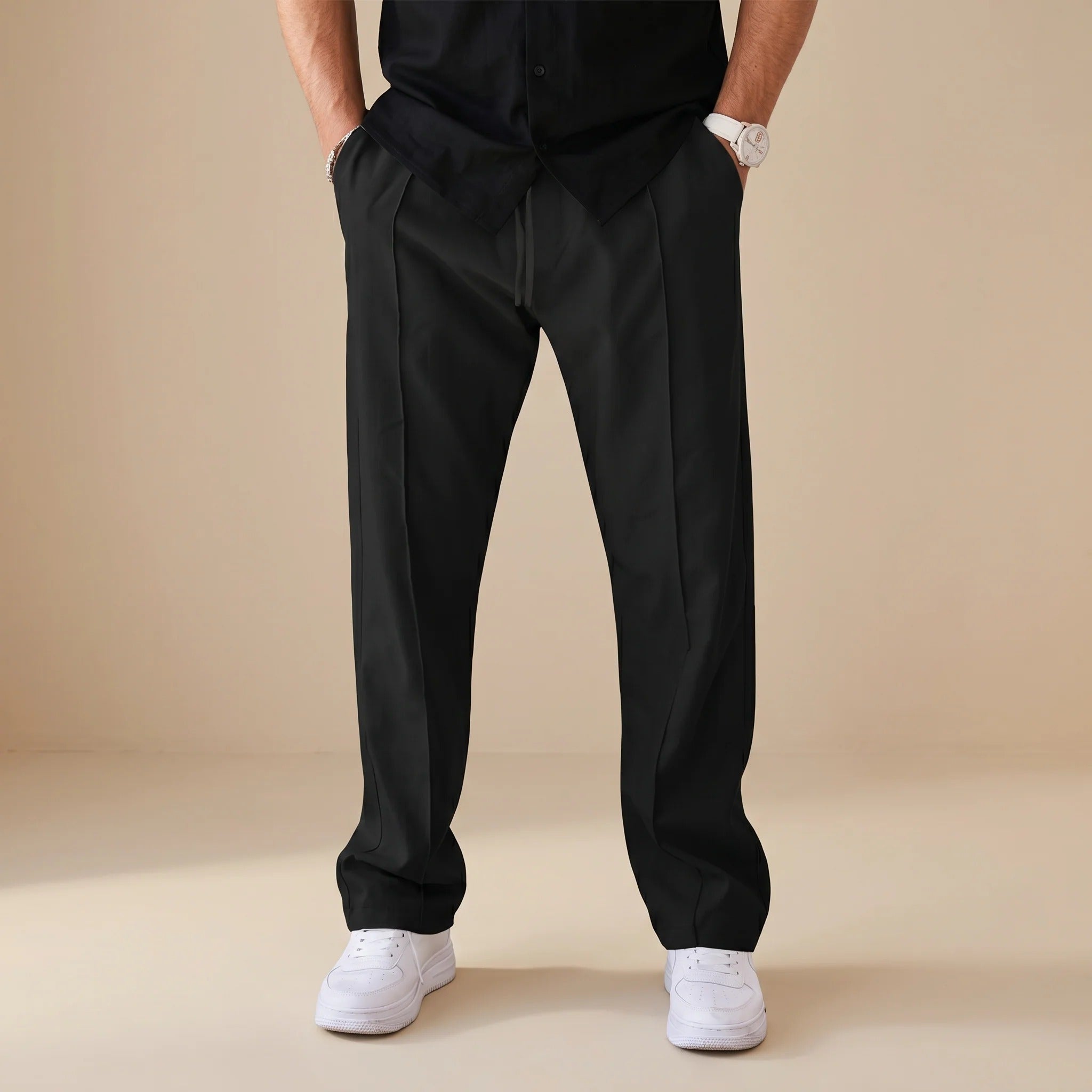 Chandler - Minimalistische Gerade Jogginghose