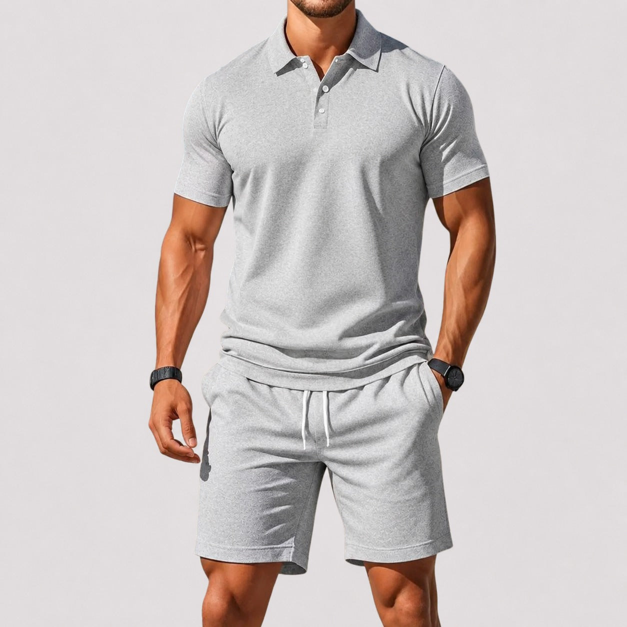 Hogan - Lässiges Polo-Lounge-Set