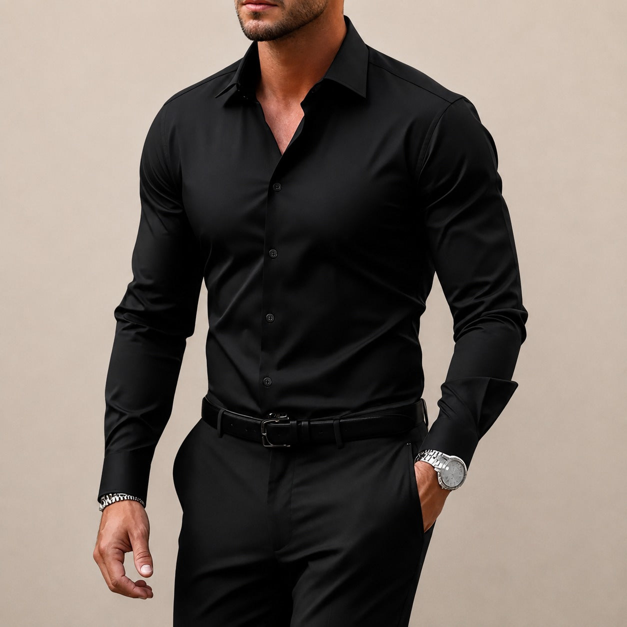 Gibbs - Formelles Slim Fit Hemd