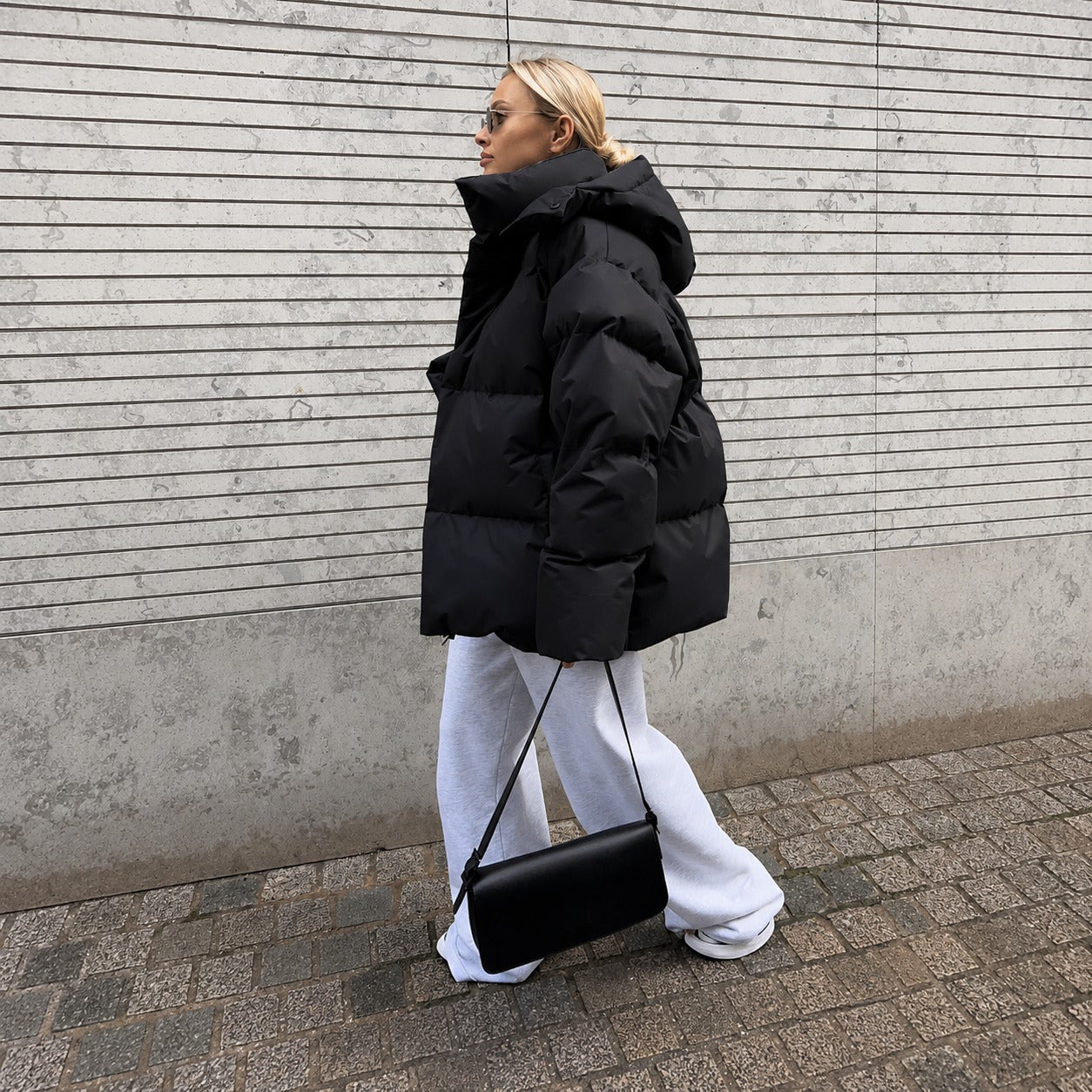 Natalia - Warme Kapuzenjacke