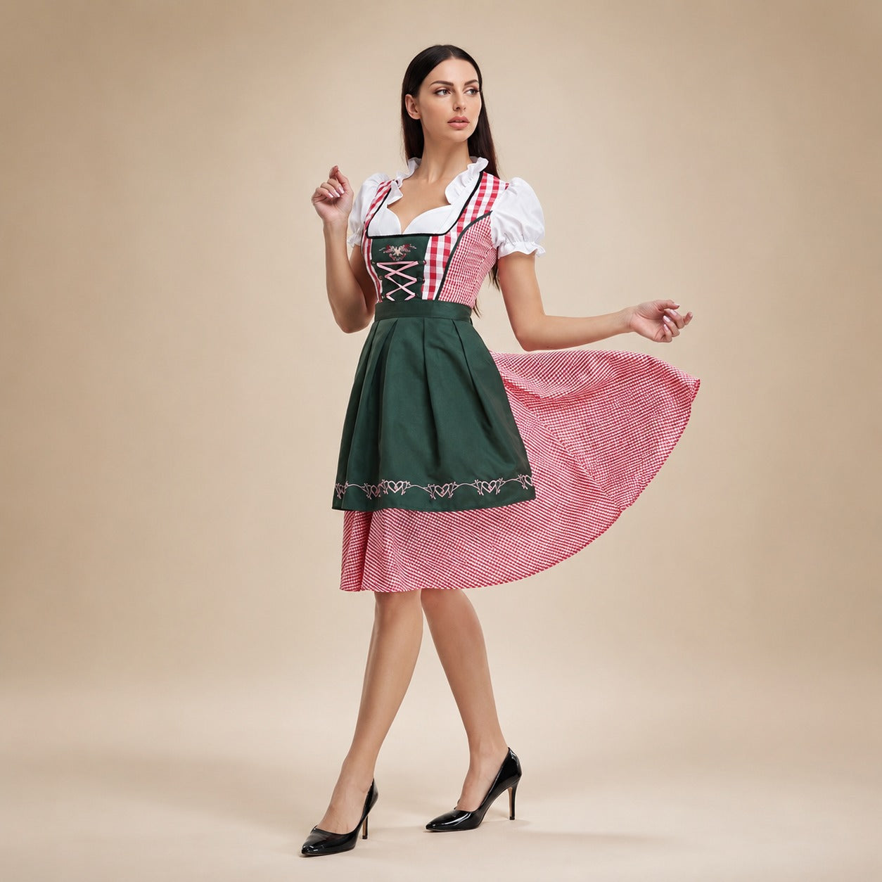 Amanda - Klassisches Oktoberfest-Dirndl-Kleid