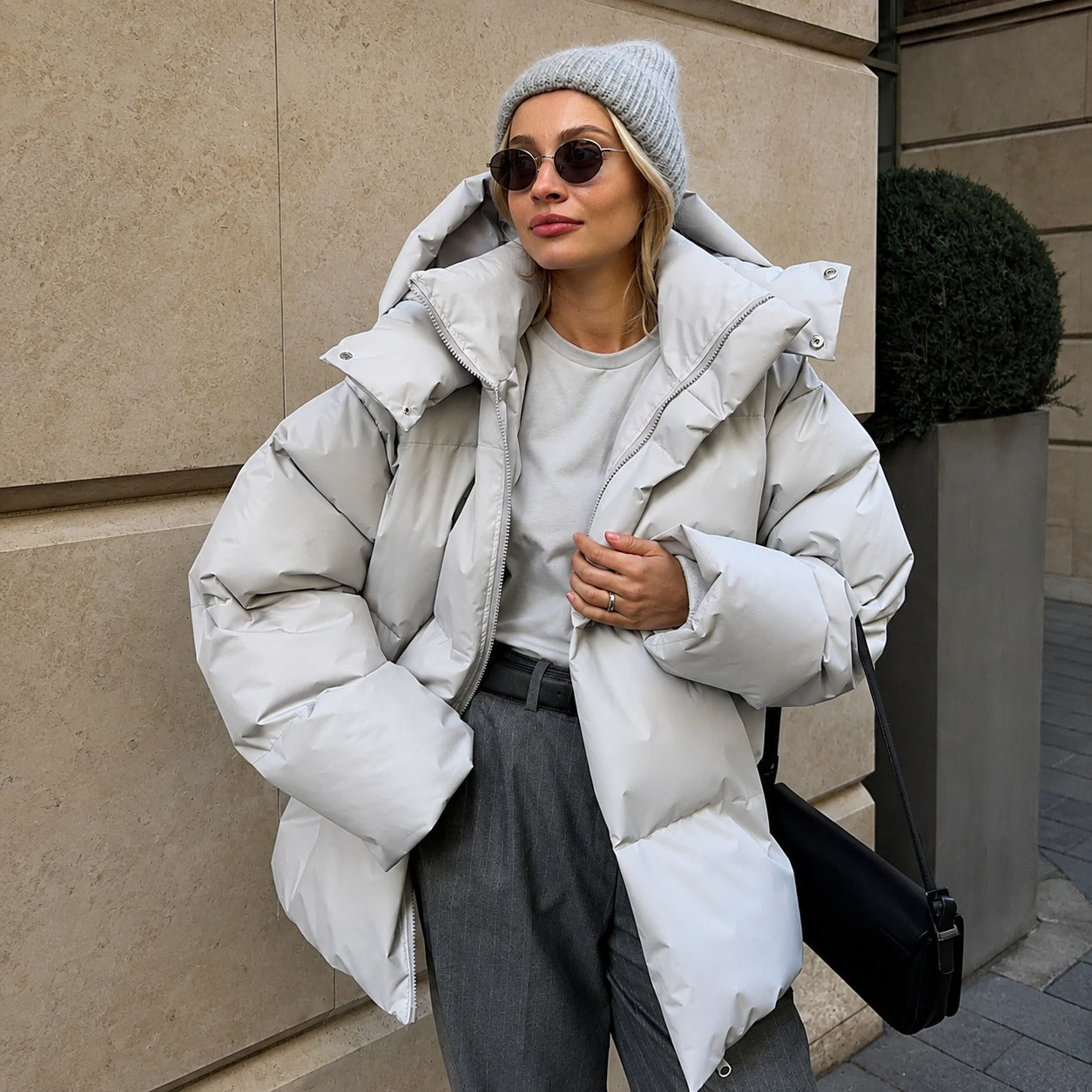 Natalia - Warme Kapuzenjacke