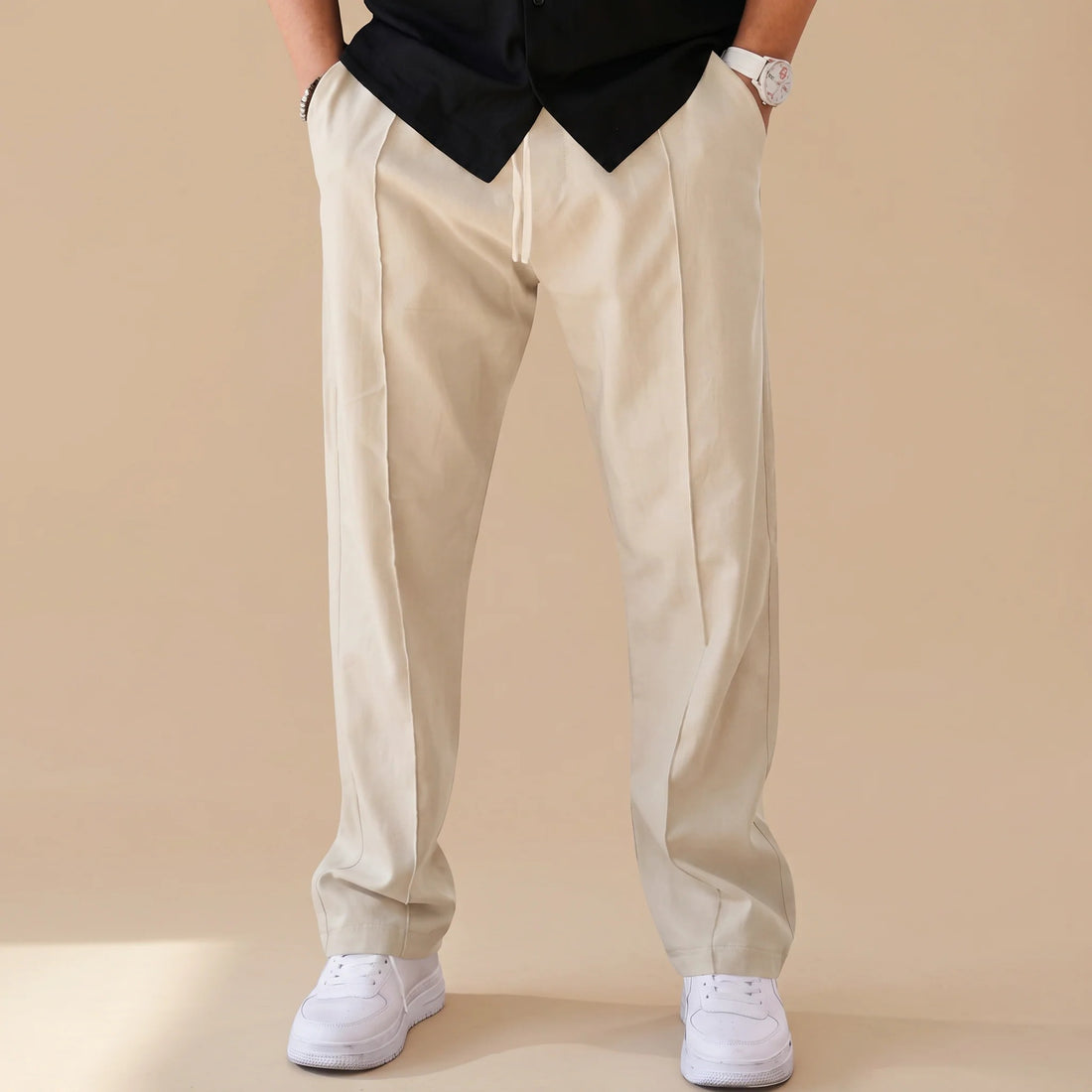 Chandler - Minimalistische Gerade Jogginghose