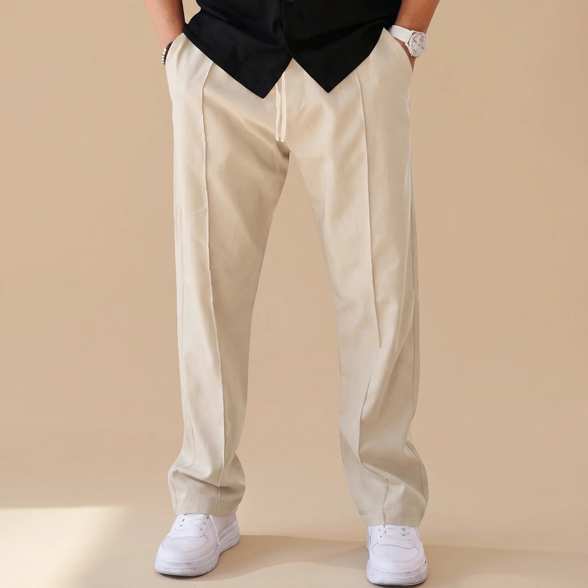 Chandler - Minimalistische Gerade Jogginghose