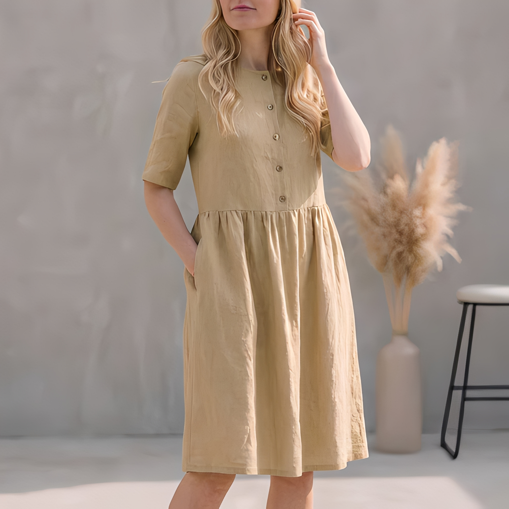 Angelene - Stilvolles und elegantes Sommerkleid für Damen
