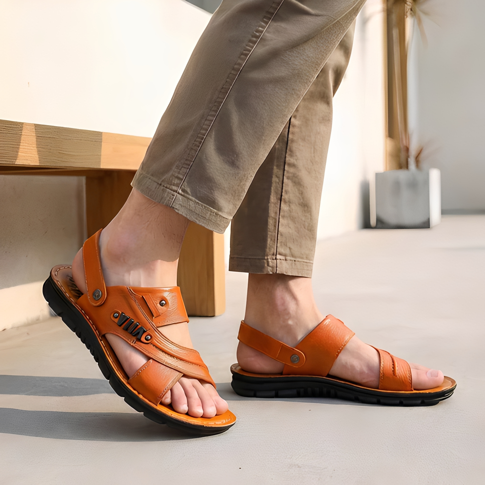 Junziem - Modische Sommersandalen für Herren