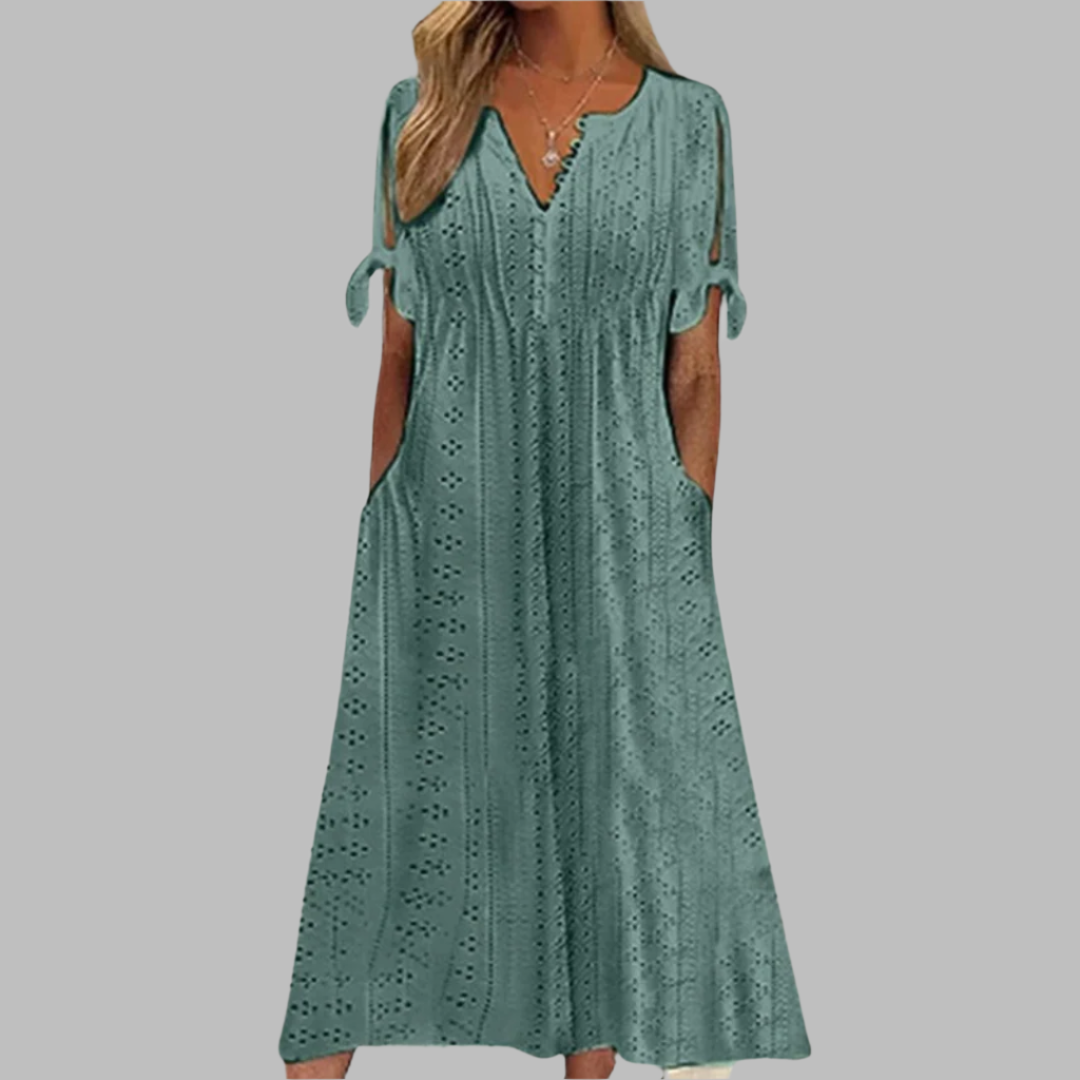 Alice - Elegantes Sommer-Boho-Midikleid