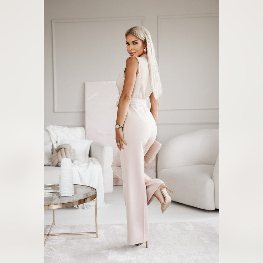 Maribel - Eleganter ärmelloser Jumpsuit für Damen