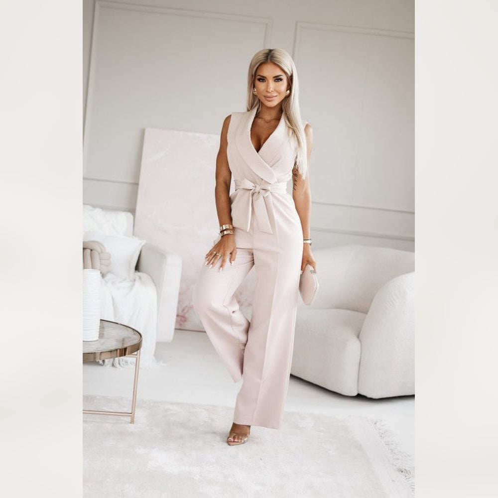 Maribel - Eleganter ärmelloser Jumpsuit für Damen