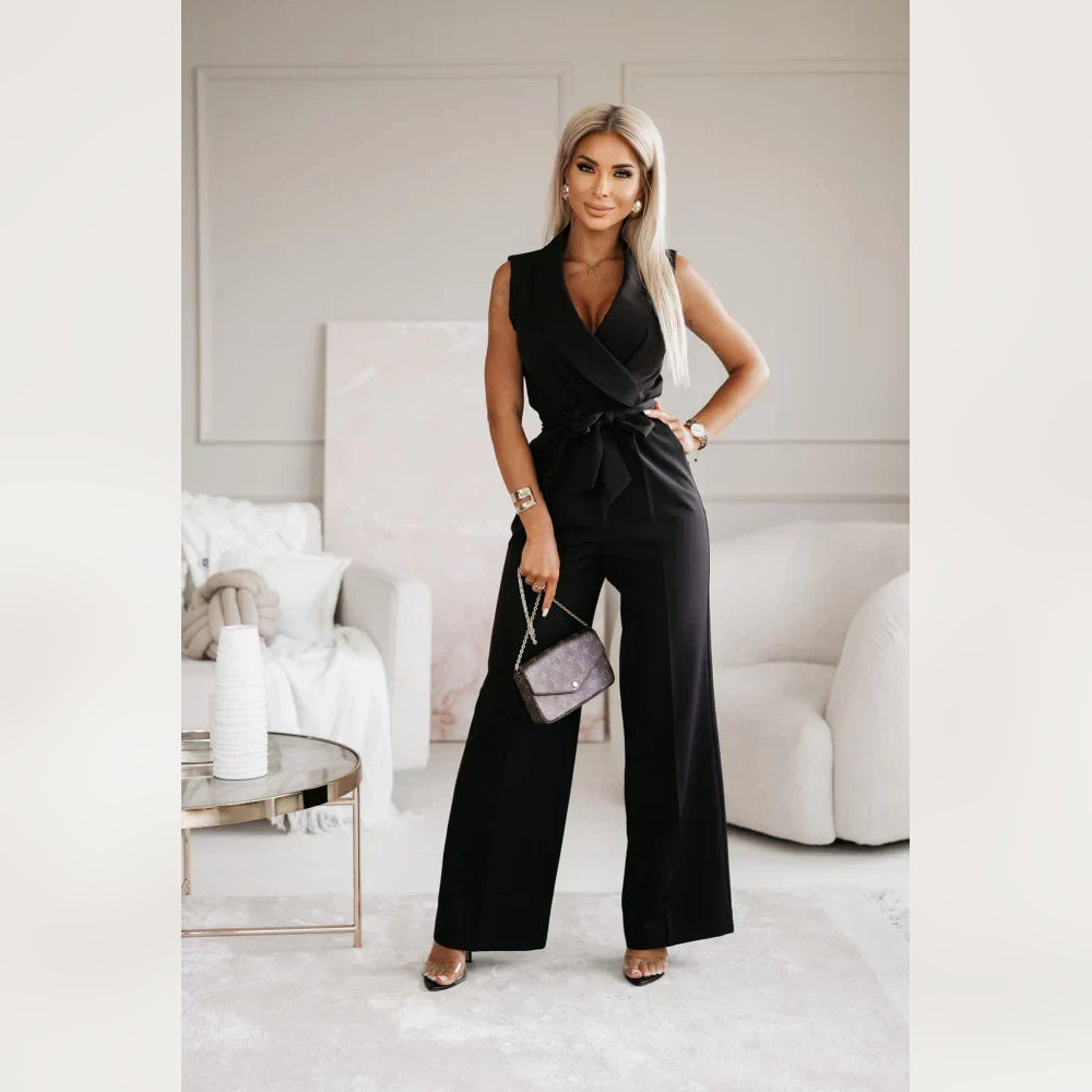 Maribel - Eleganter ärmelloser Jumpsuit für Damen