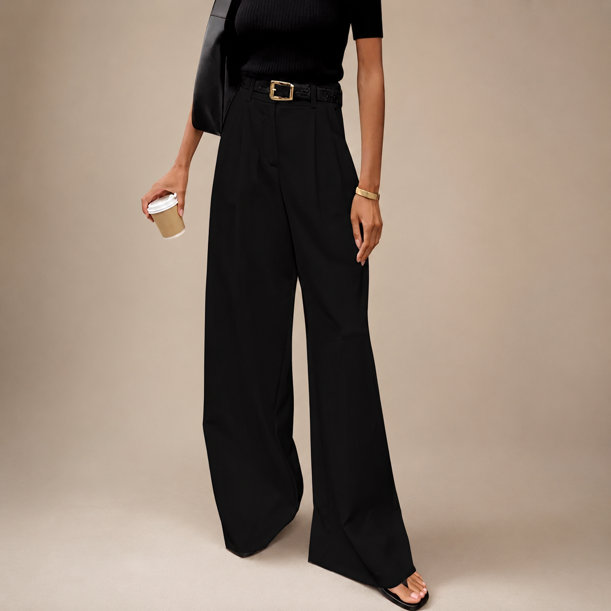 Blaine - Modische Hosen mit weitem Bein