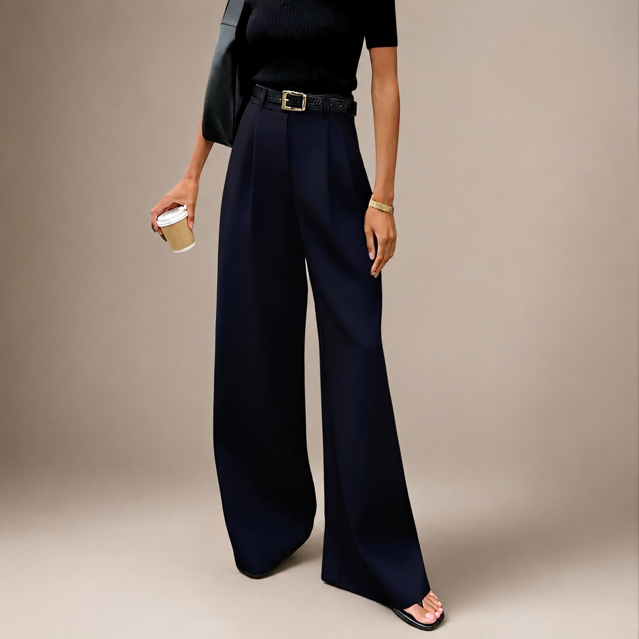 Blaine - Modische Hosen mit weitem Bein