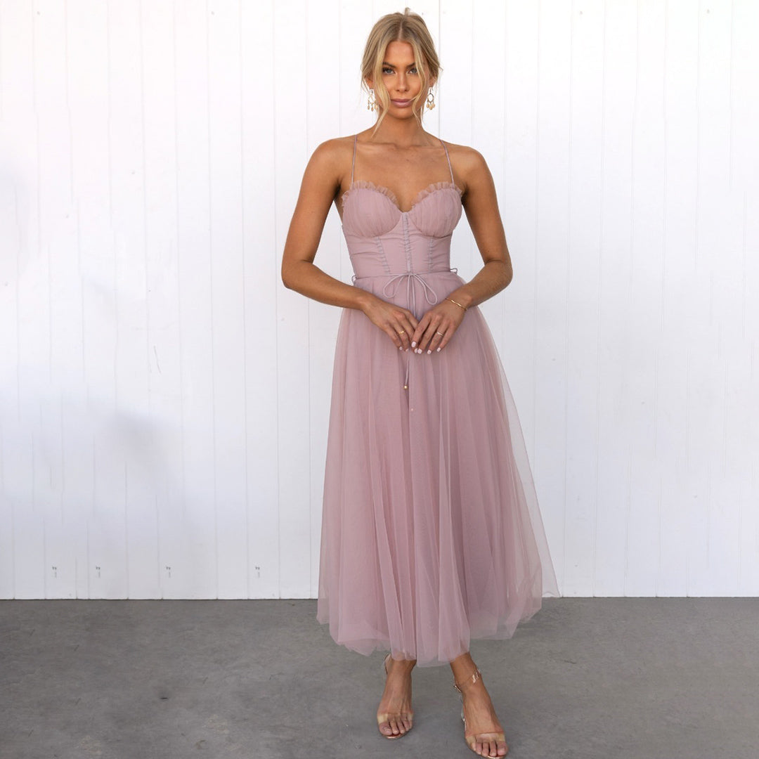Franca - Elegantes, fließendes Midikleid