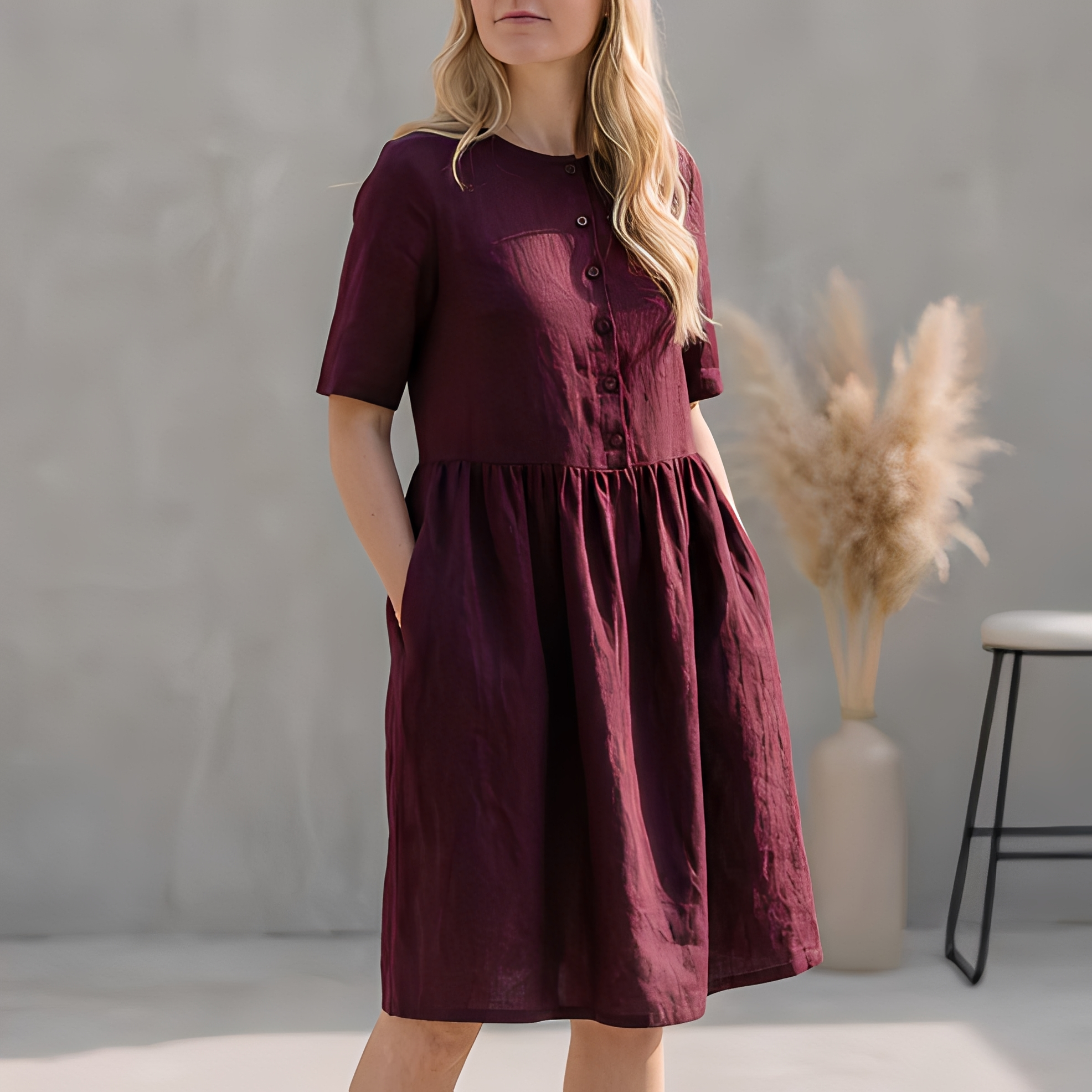 Angelene - Stilvolles und elegantes Sommerkleid für Damen