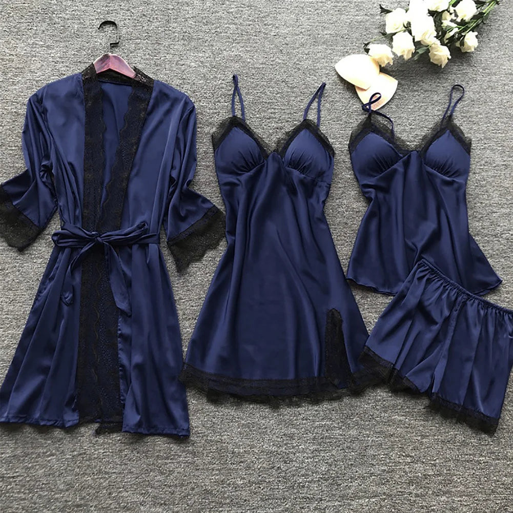 Luna - Nachtwäsche Set mit Spitze