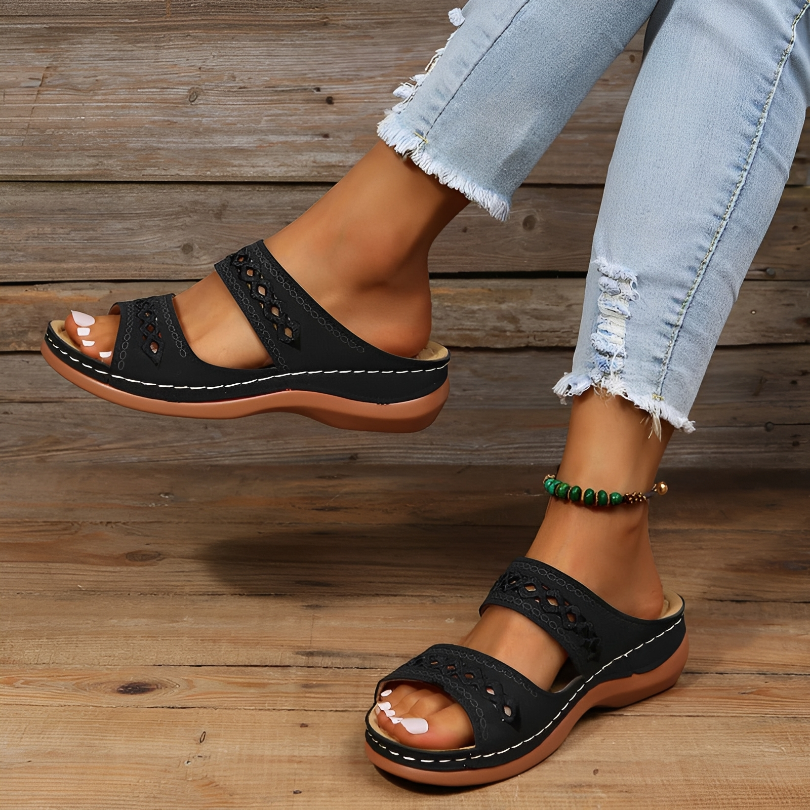 Alyssonia - Trendige Sommer-Sandalen für Frauen