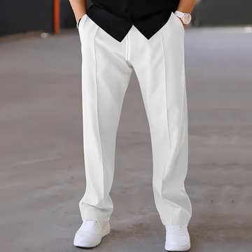 Fresniel - Elegante Herrenhose, gerade und leger