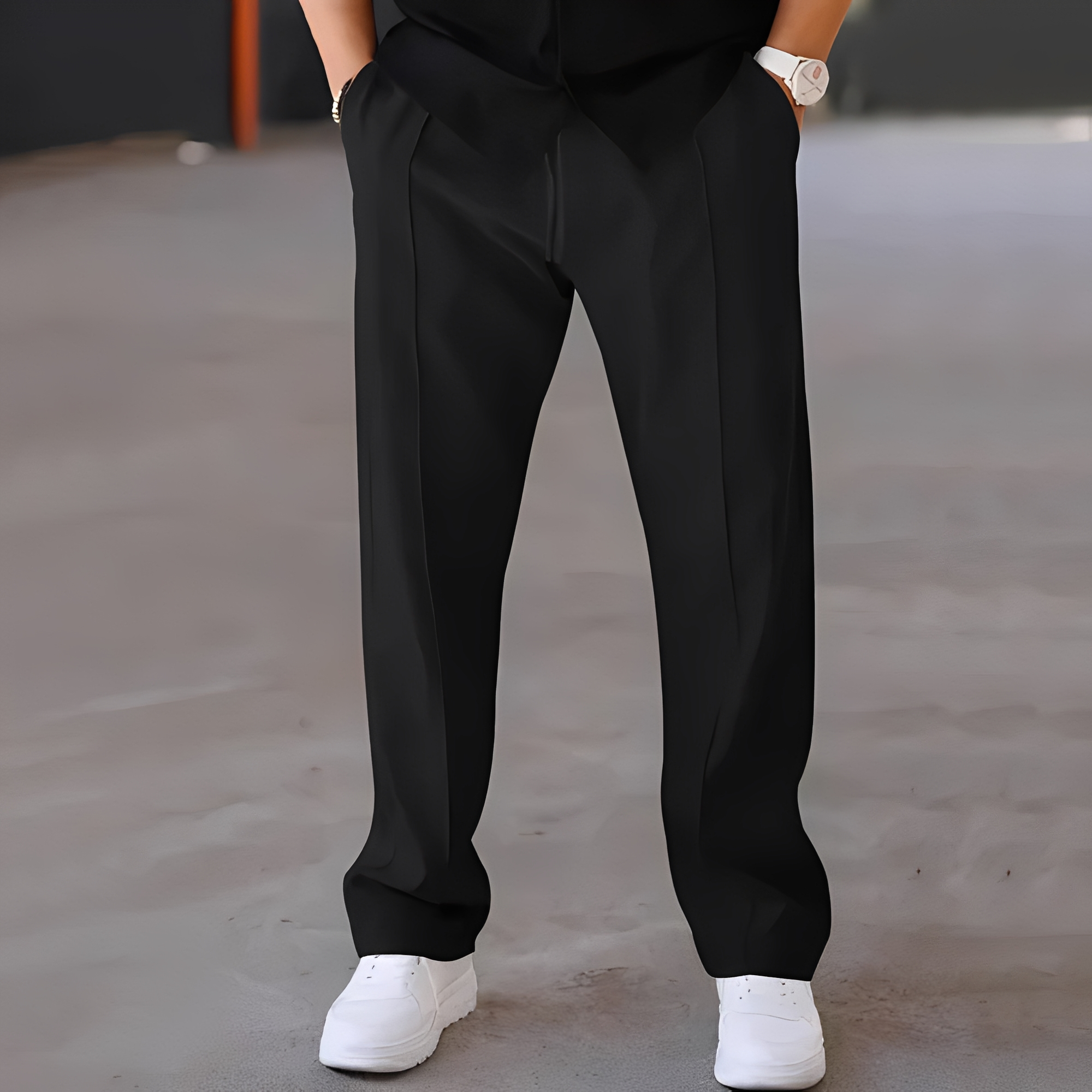 Fresniel - Elegante Herrenhose, gerade und leger