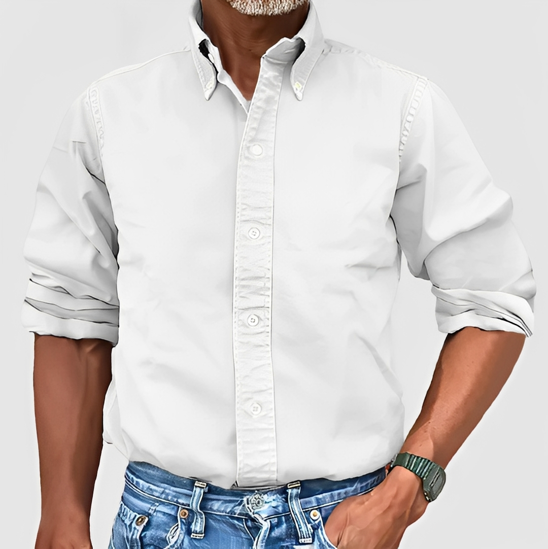 Erwan - Zeitloses Herren-Langarmhemd