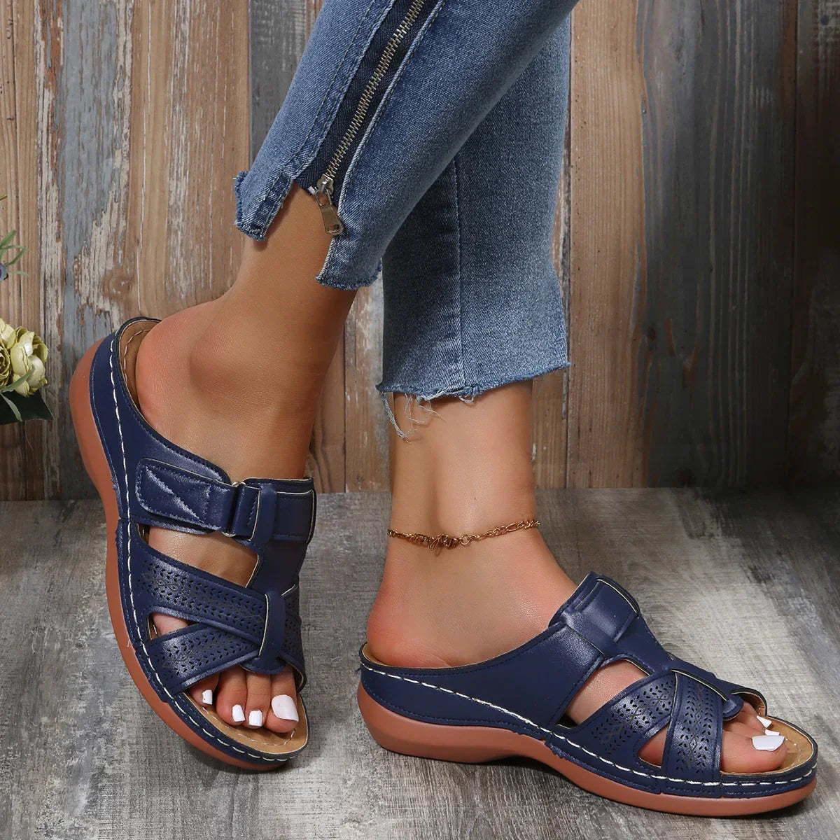 Amelia - Offene Freizeit Sandalen
