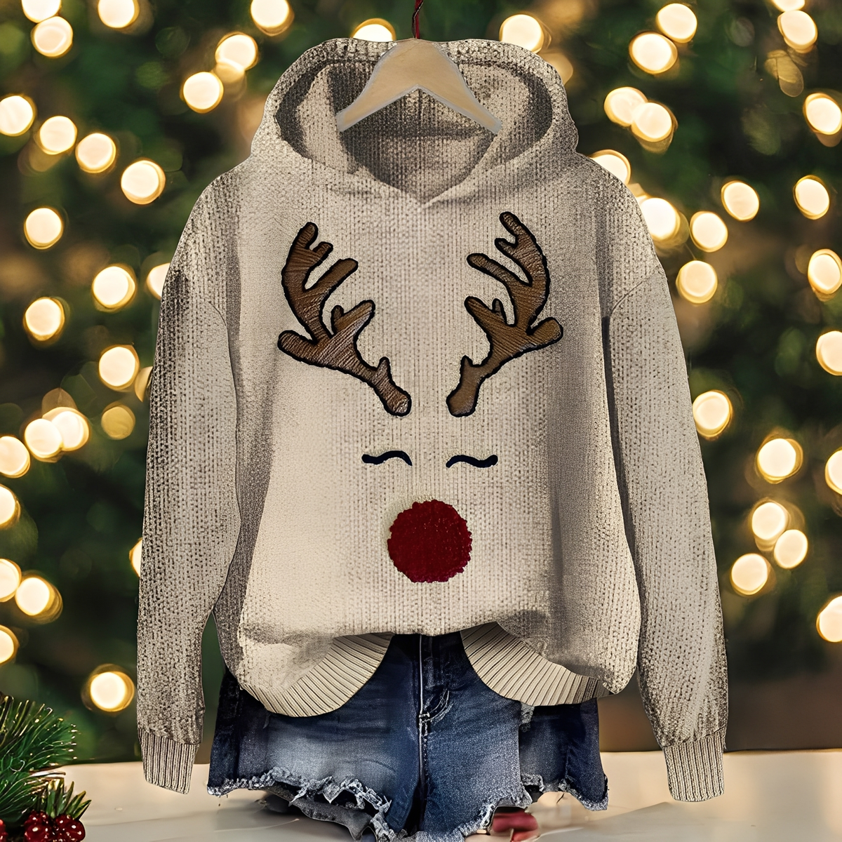 Liza - Modischer und gemütlicher Weihnachts-Hoodie