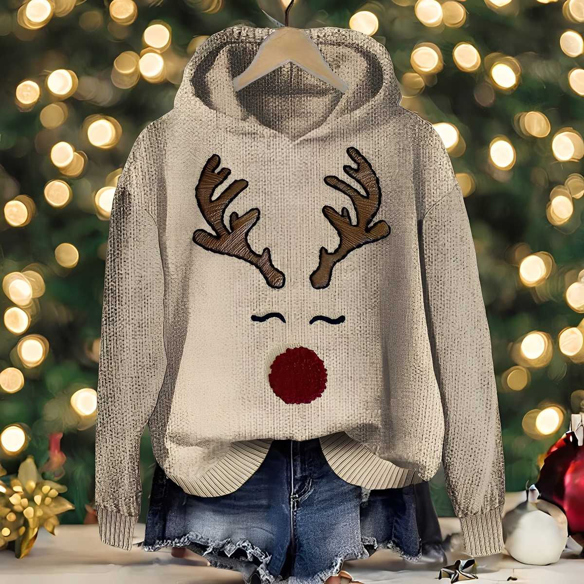 Liza - Modischer und gemütlicher Weihnachts-Hoodie