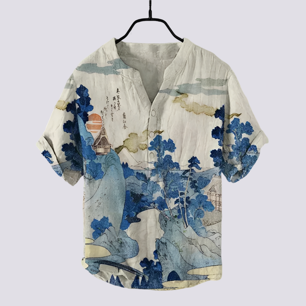 Fiona - Stilvolles Shirt mit kunstvollem Aufdruck für Damen
