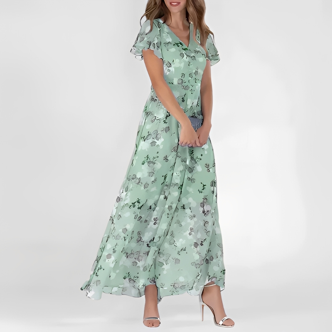 Davonie - Elegantes Blumenkleid