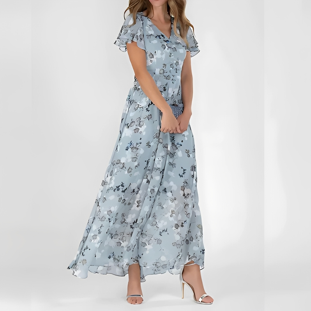 Davonie - Elegantes Blumenkleid