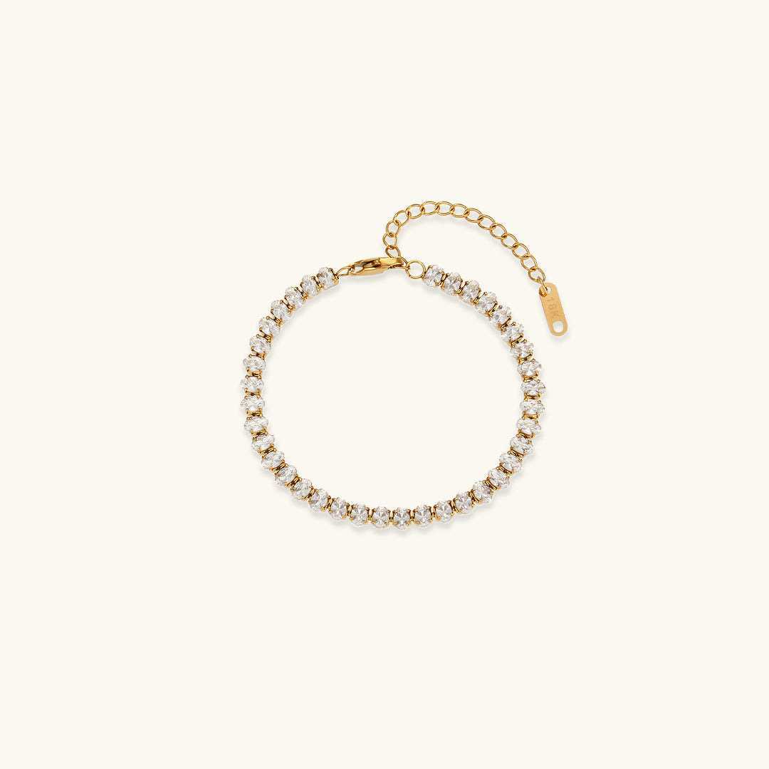 Georgina - Diamant-Tennisarmband