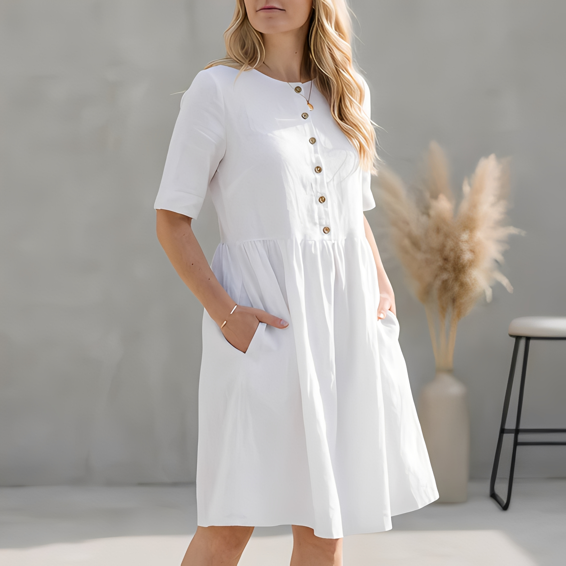 Angelene - Stilvolles und elegantes Sommerkleid für Damen