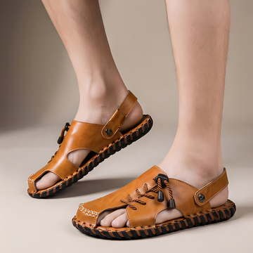 Rowar - Herren Sommer-Sandalen mit offener Vorderseite