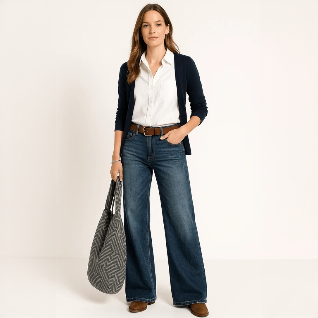 Majken - Schicke Jeans mit lockerer Passform