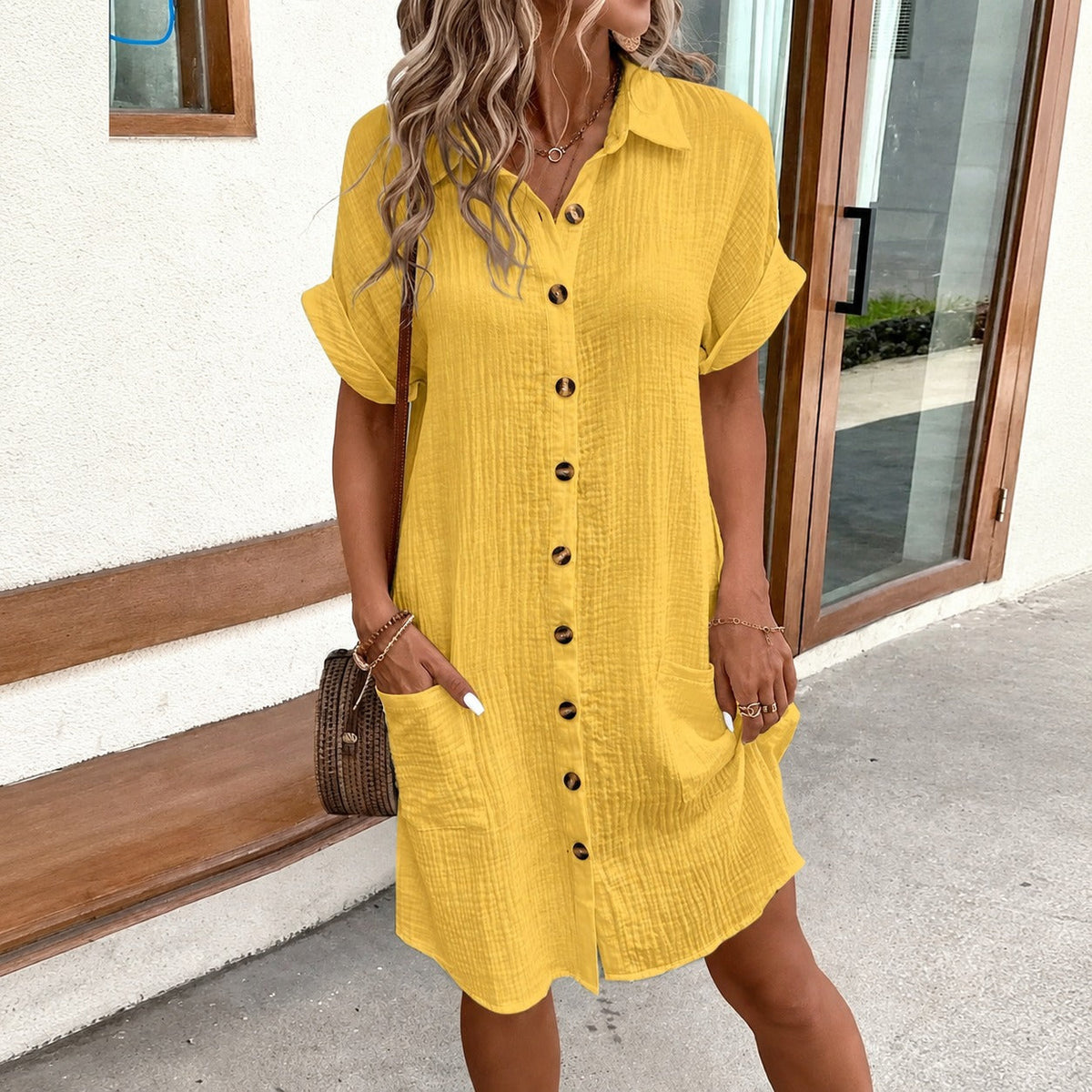 Clara - Damen-Hemdkleid