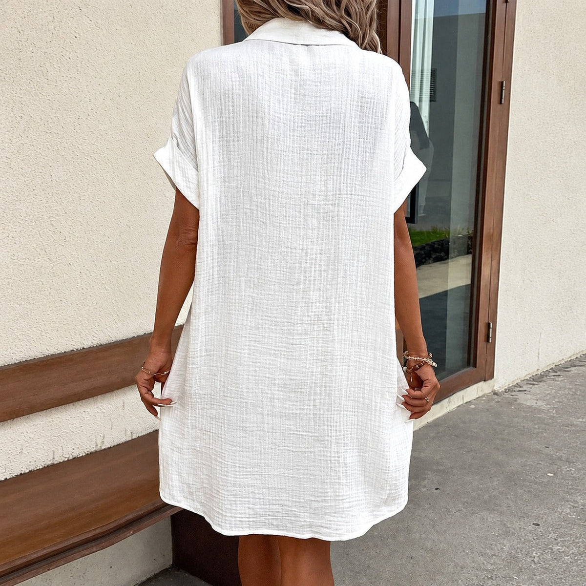 Clara - Damen-Hemdkleid