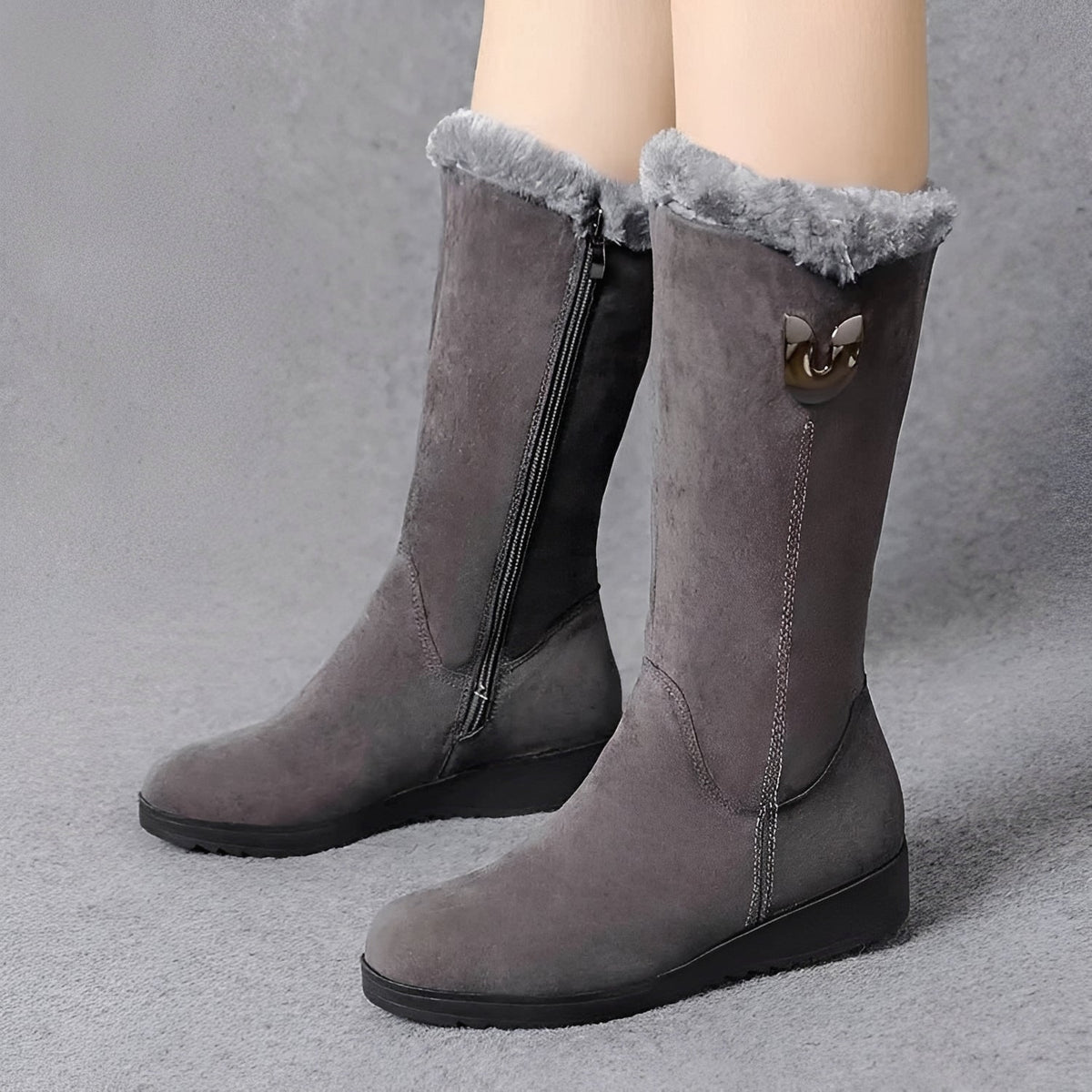 Carla - Gemütlich und warme Winterstiefel