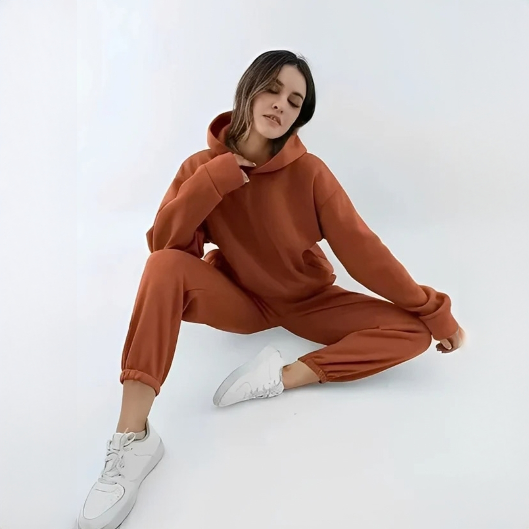 Adelia - Komfortables und warmes Hoodie-Set