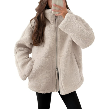 Rowena - Stilvolle Jacke mit Reißverschluss und Wärme