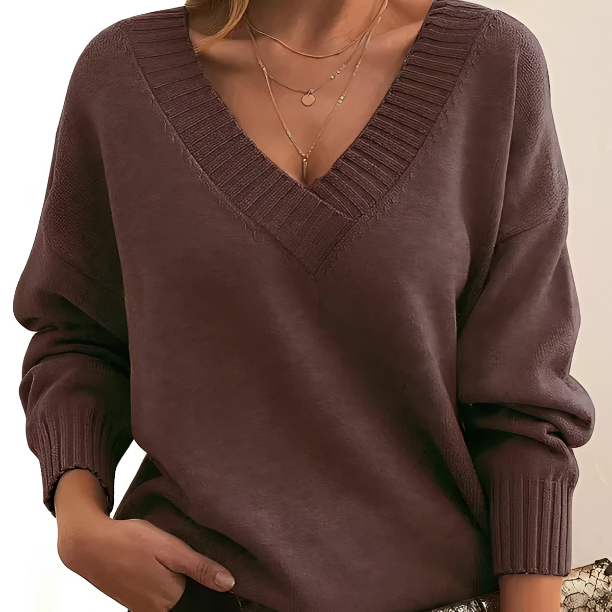 Helga - Bequemer Pullover im zeitlosen Stil