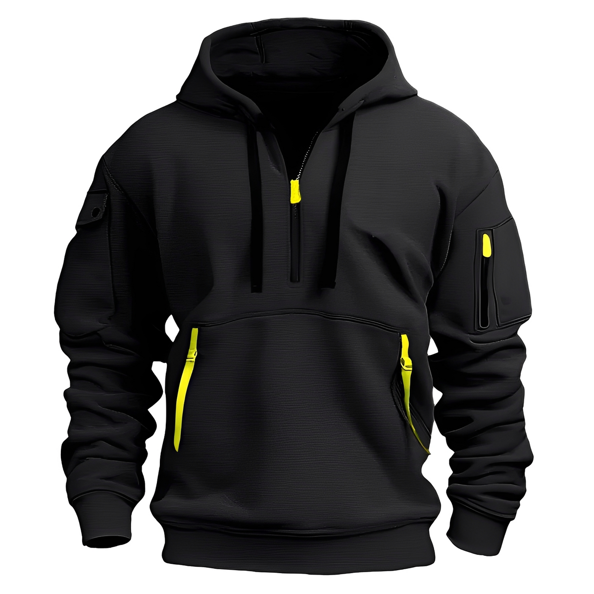 Norton - Strapazierfähiger Hoodie mit halbem Zipper