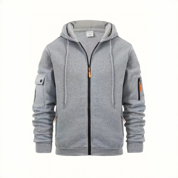 Ralph - Gemütlicher Hoodie mit Reißverschluss