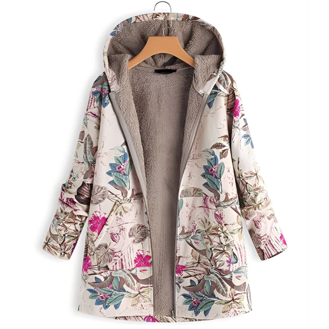 Jaslene - Vintage und kuschelige Jacke