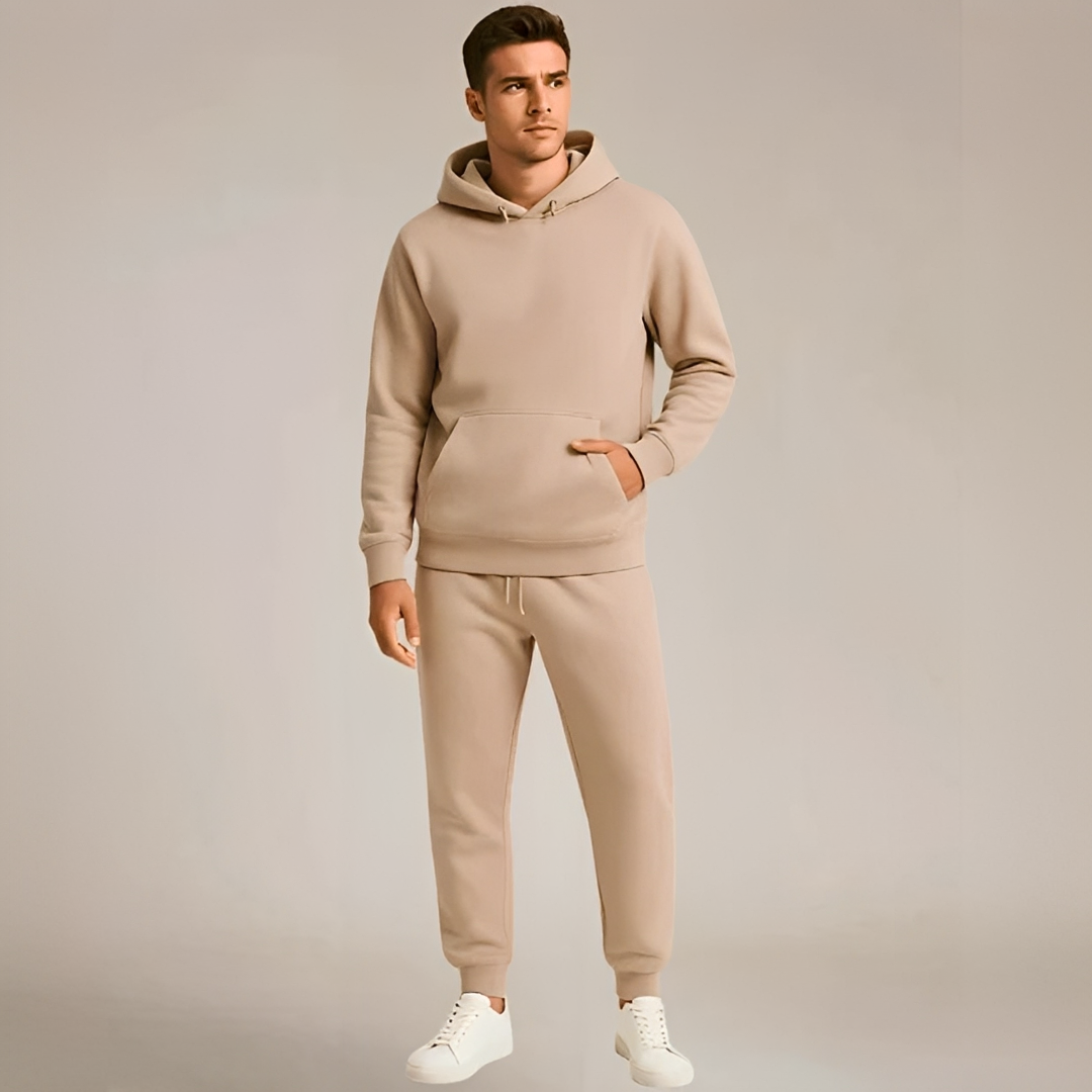 Robin - Bequemes und kuscheliges Set aus Kapuzenpullover und Hose