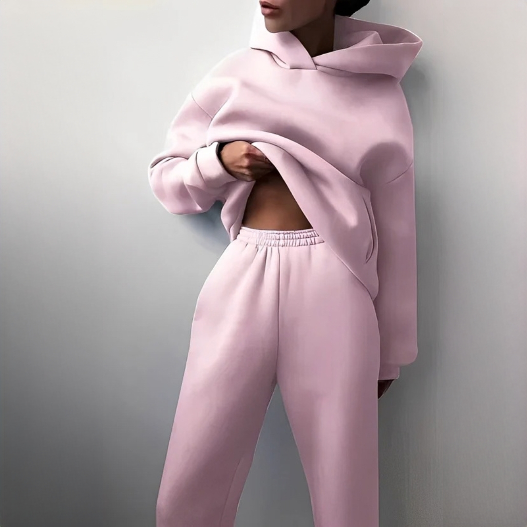 Adelia - Komfortables und warmes Hoodie-Set
